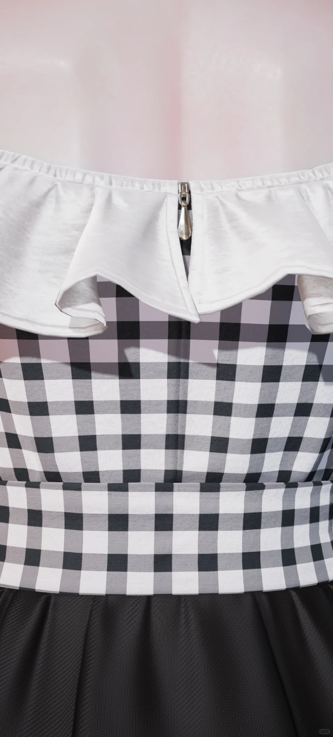 才发现以闪好多衣服背后有拉链