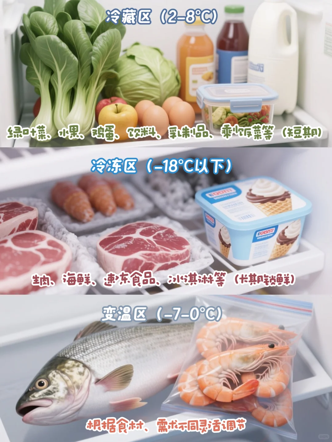 ❄️ 冰箱杀手！食物存储禁忌⚠️