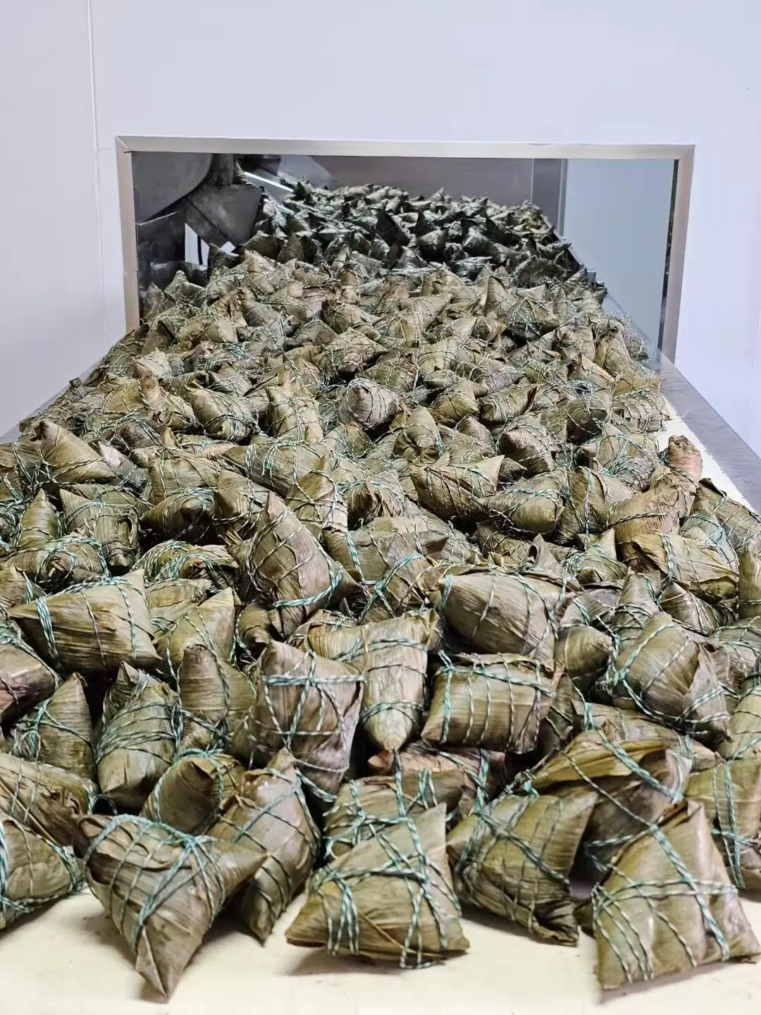 ??【粽子流水线实拍！粽子界的富士康