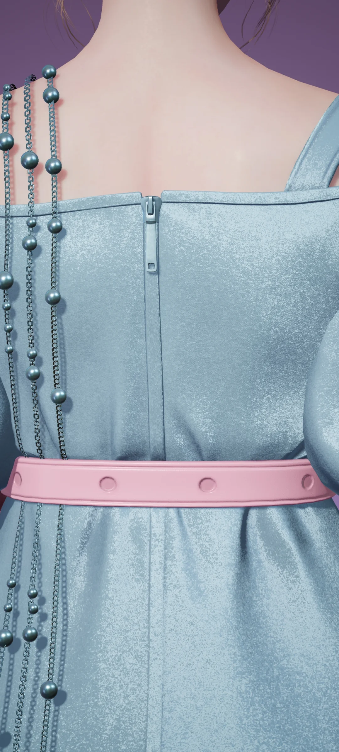 才发现以闪好多衣服背后有拉链