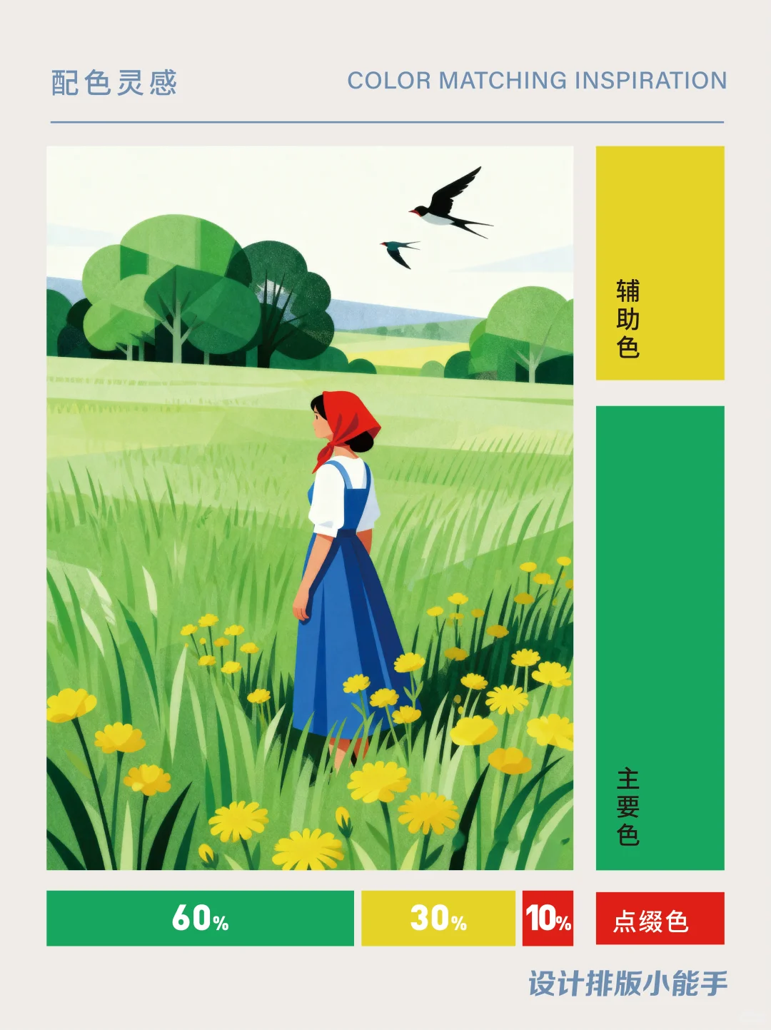 ✨ 3:6:1黄金配色法，轻松搭出高级感！ ✨