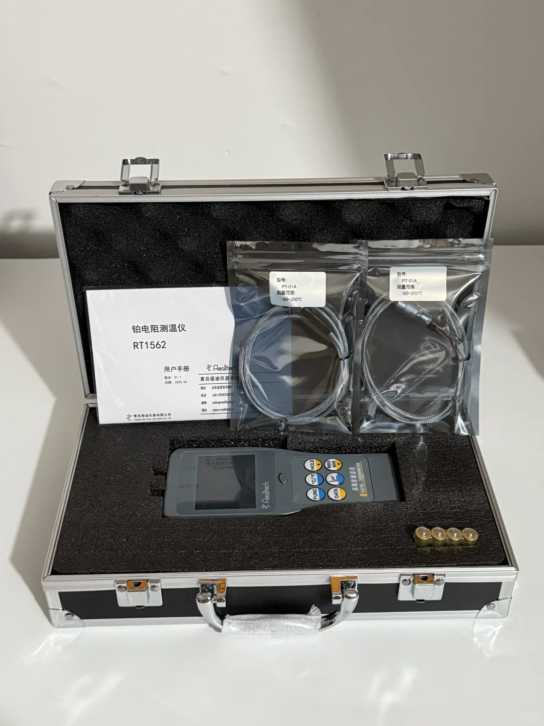 瑞迪仪器【RT1562高精度铂电阻测温仪】