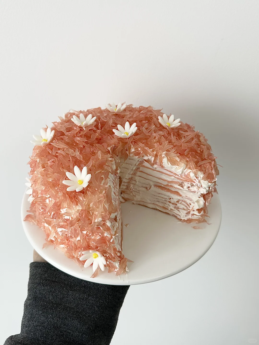 柚子千层蛋糕?清甜不腻｜精致下午茶