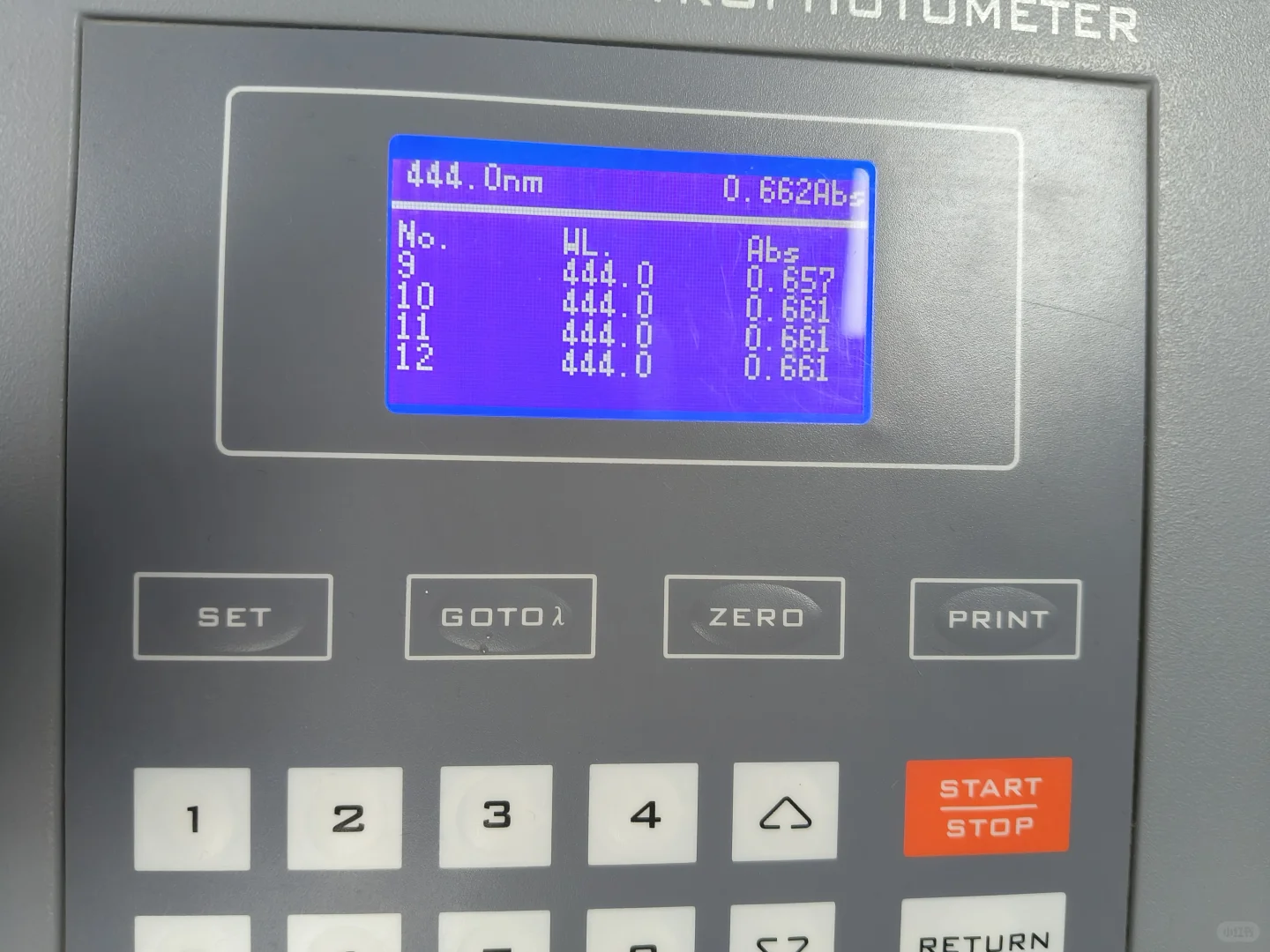 仪器分析实验紫外可见分光光度计测定VB2