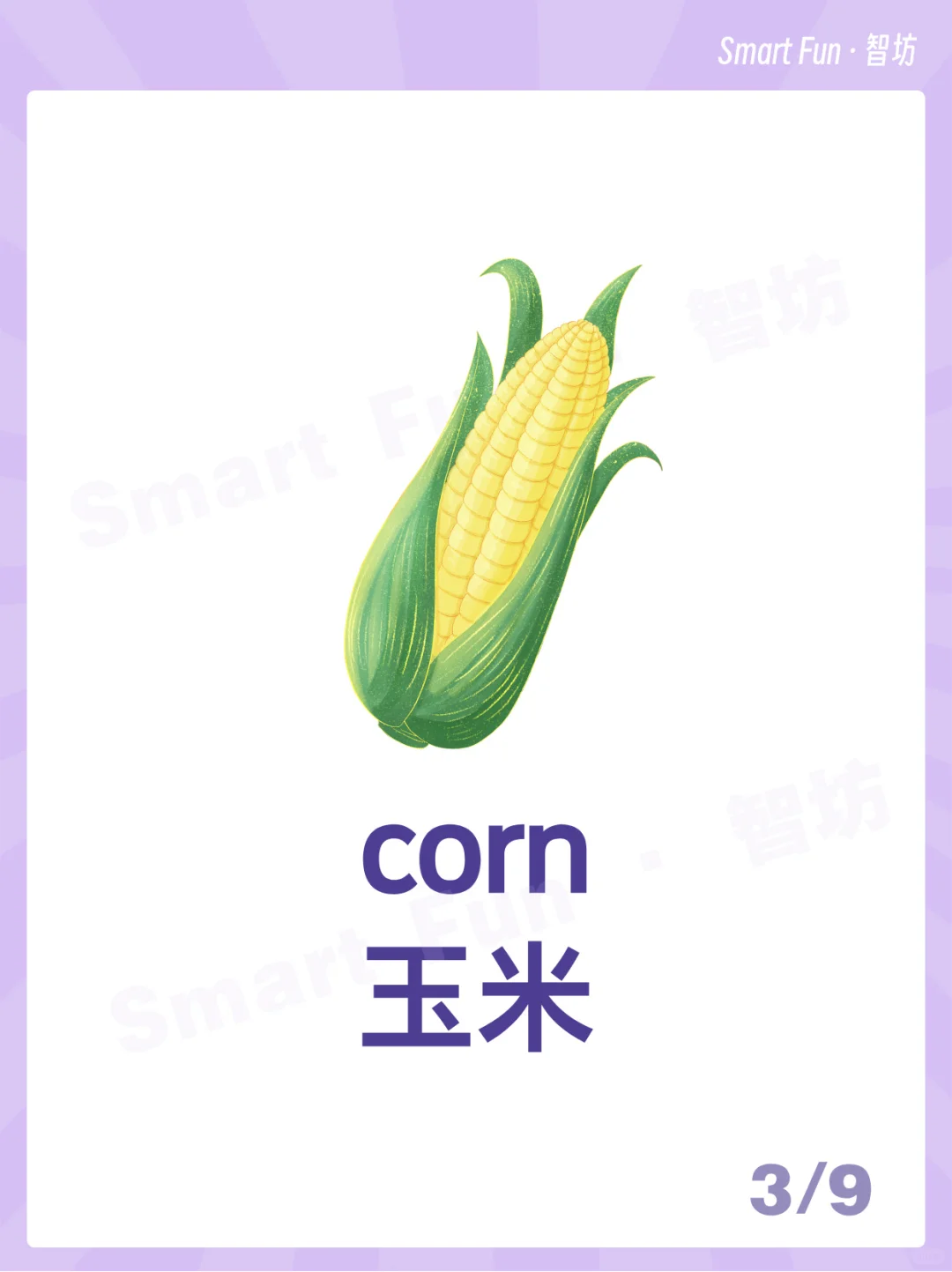 英语词卡｜常见的农作物用英语怎么说