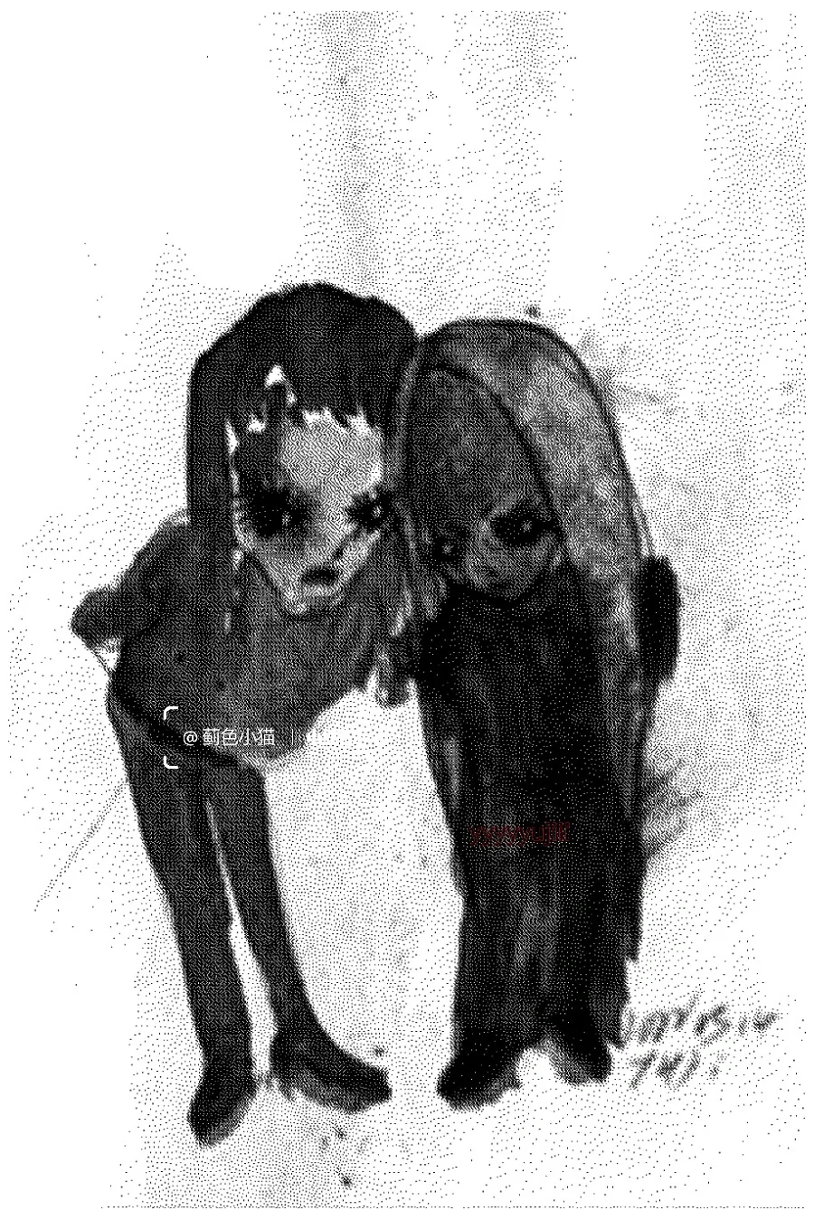 黑白热敏贴纸【第3套】