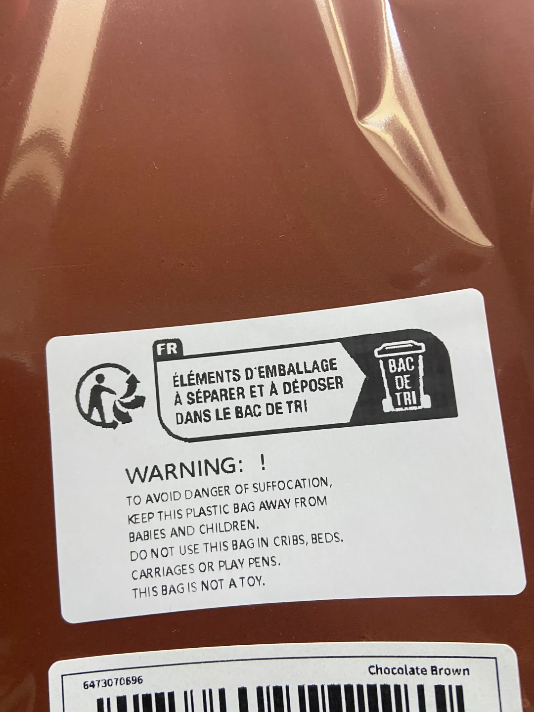 买的70*45的标签到了，换一个方式继续发