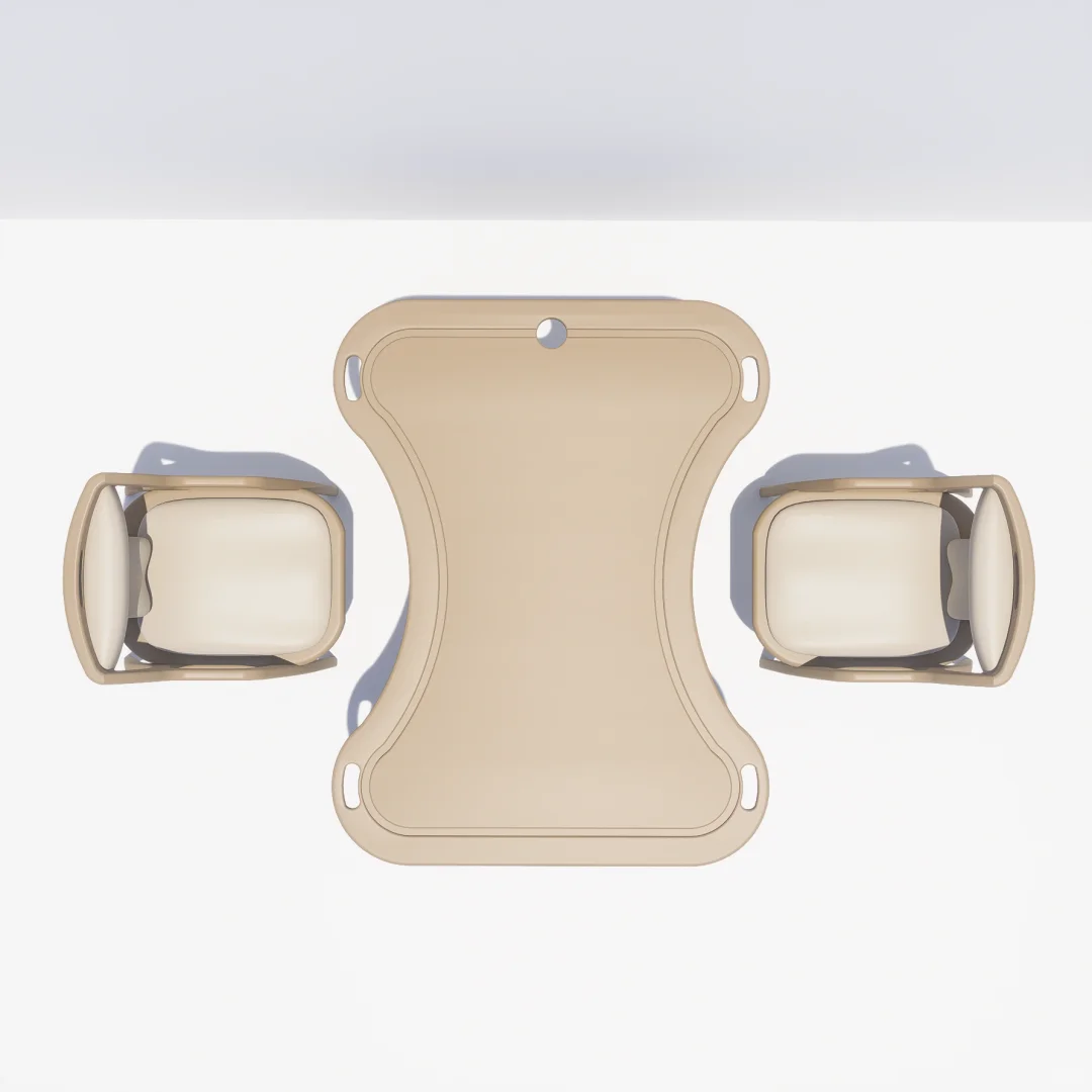 适老化桌椅设计