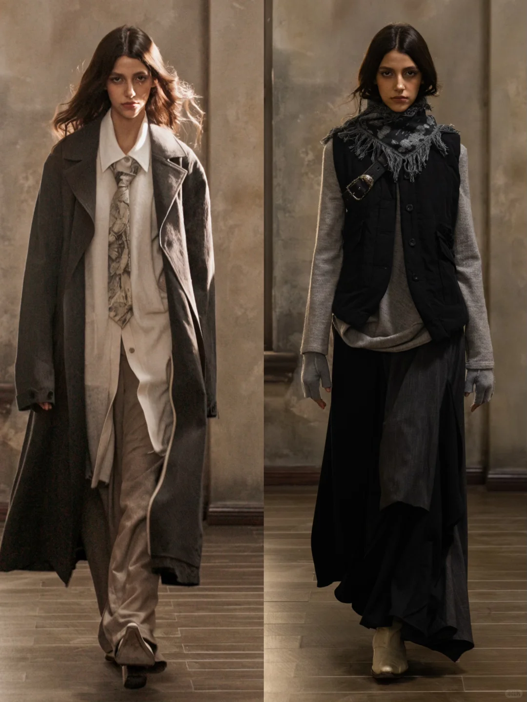 “山本耀司式”无性别穿搭：凌鸦