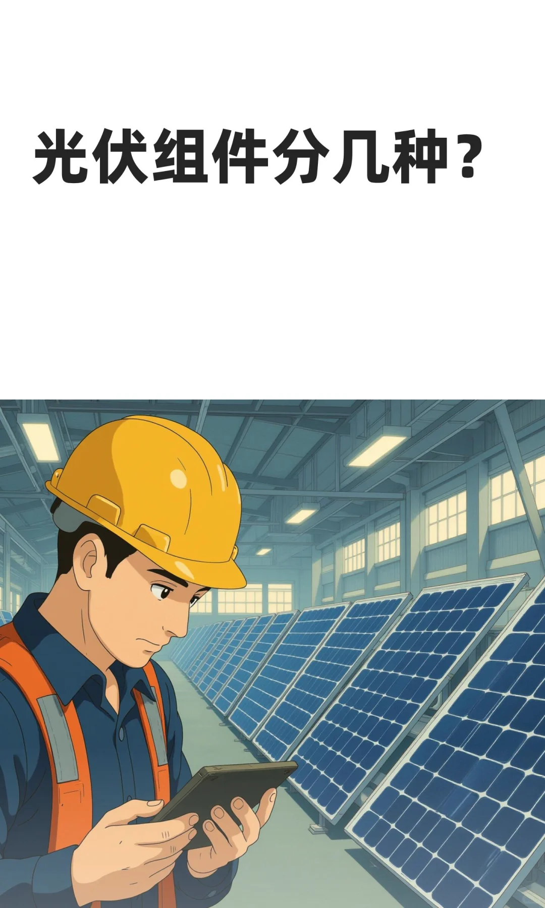 光伏组件分几种？