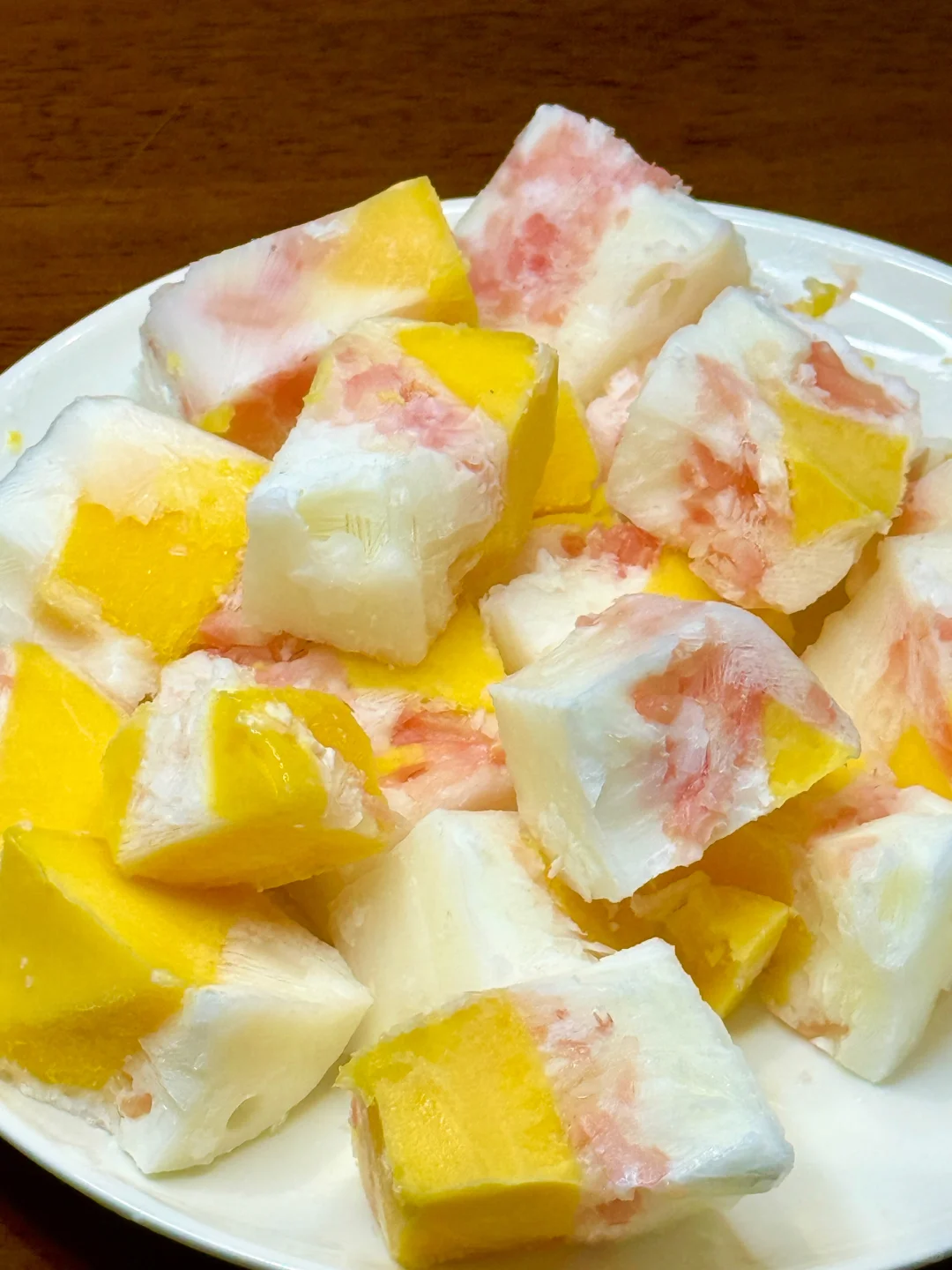 冷冻版固体杨枝甘露（教程）