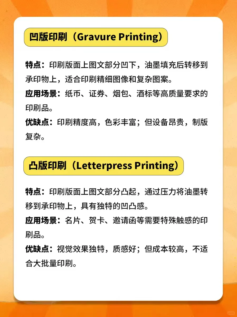 ?印刷干货| 17种常见印刷方式❗️