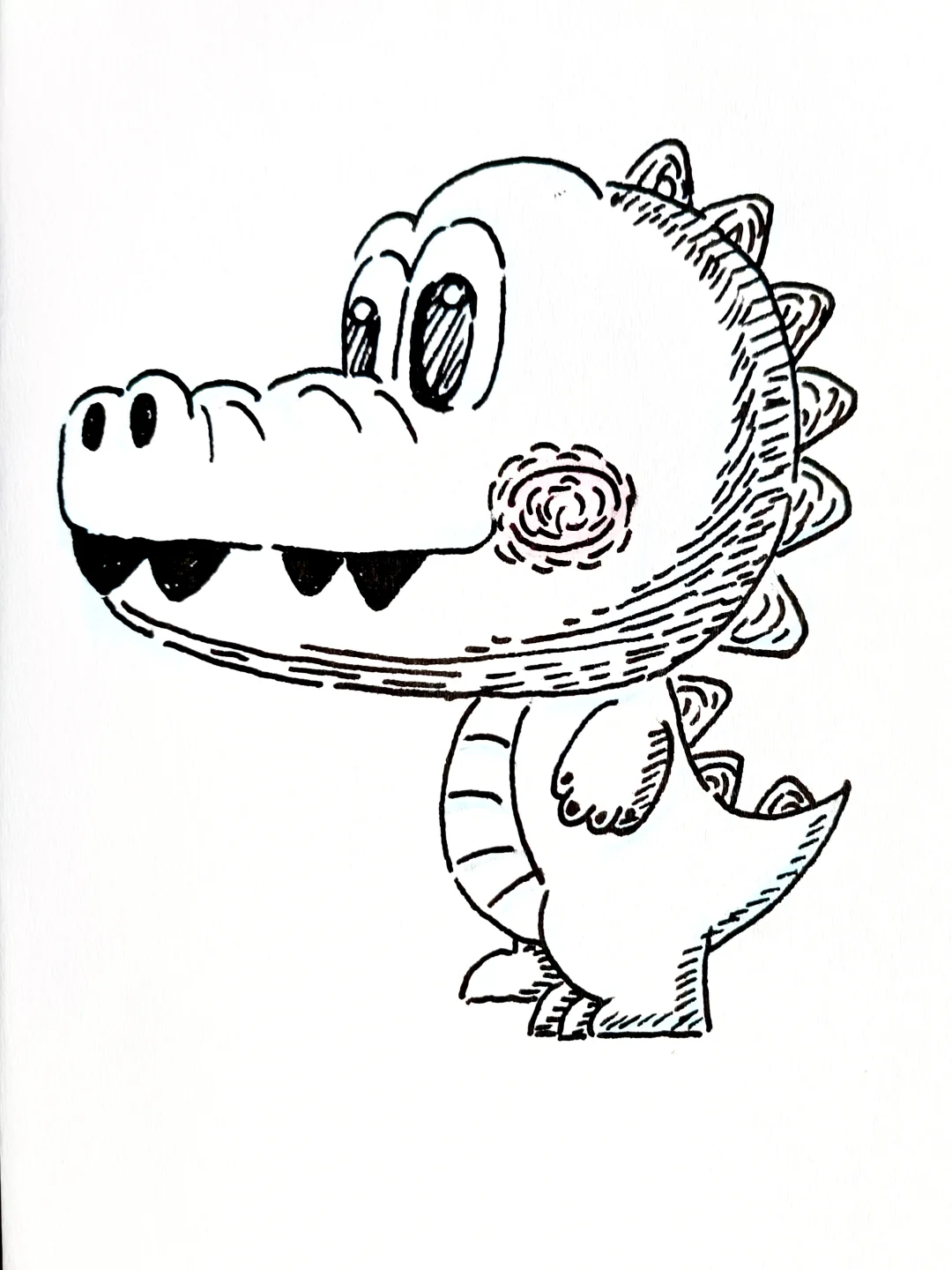 剪纸恐龙?先生来了～