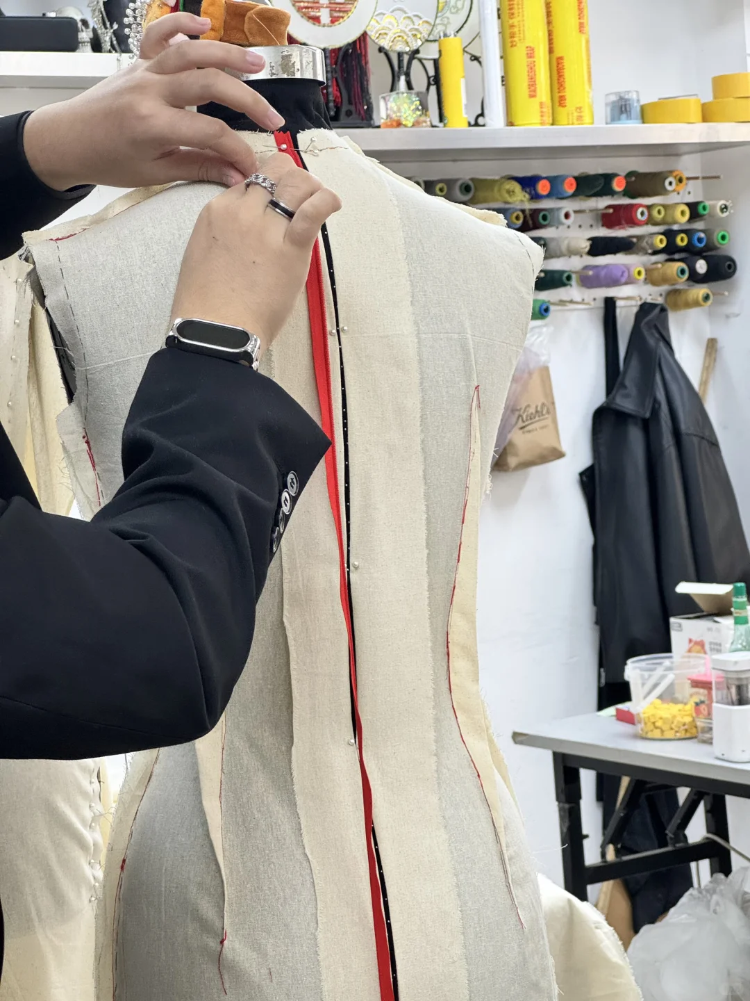 新手小白 旗袍拉链教程