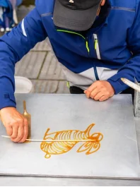 非遗糖画！以勺为笔，融糖为墨