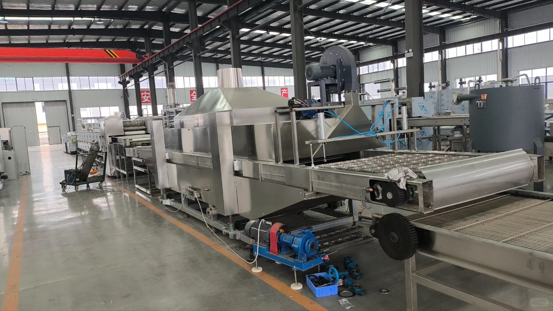 方便面生产线实体工厂考察