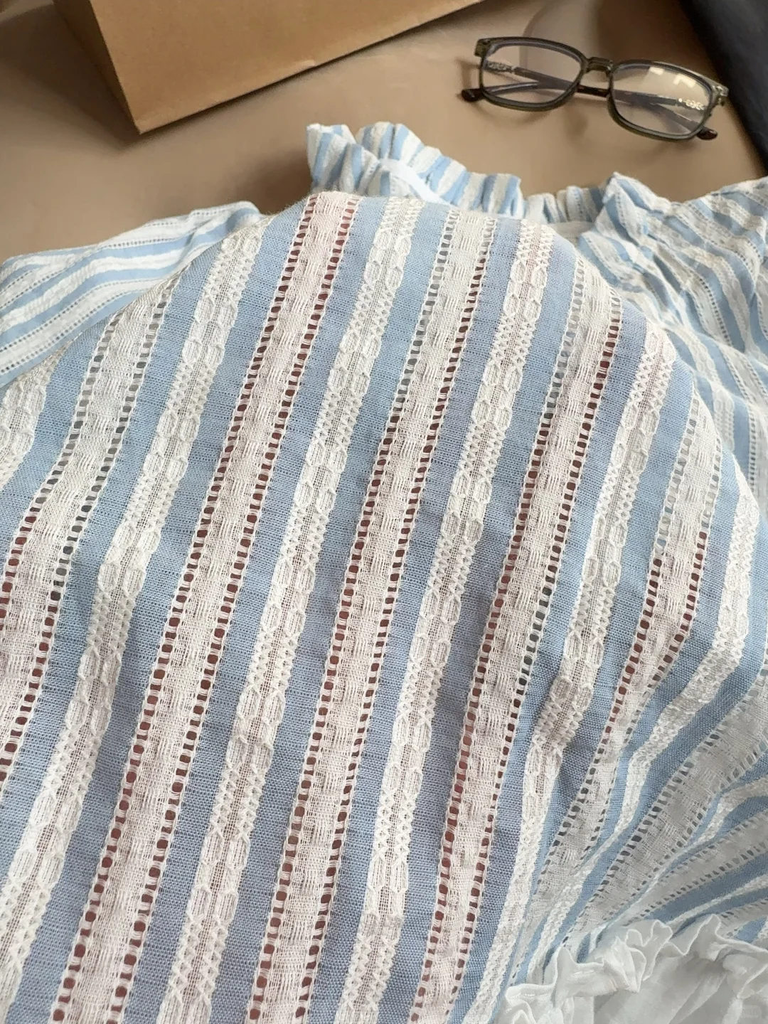 是你想要的蓝白条纹衬衫吗？