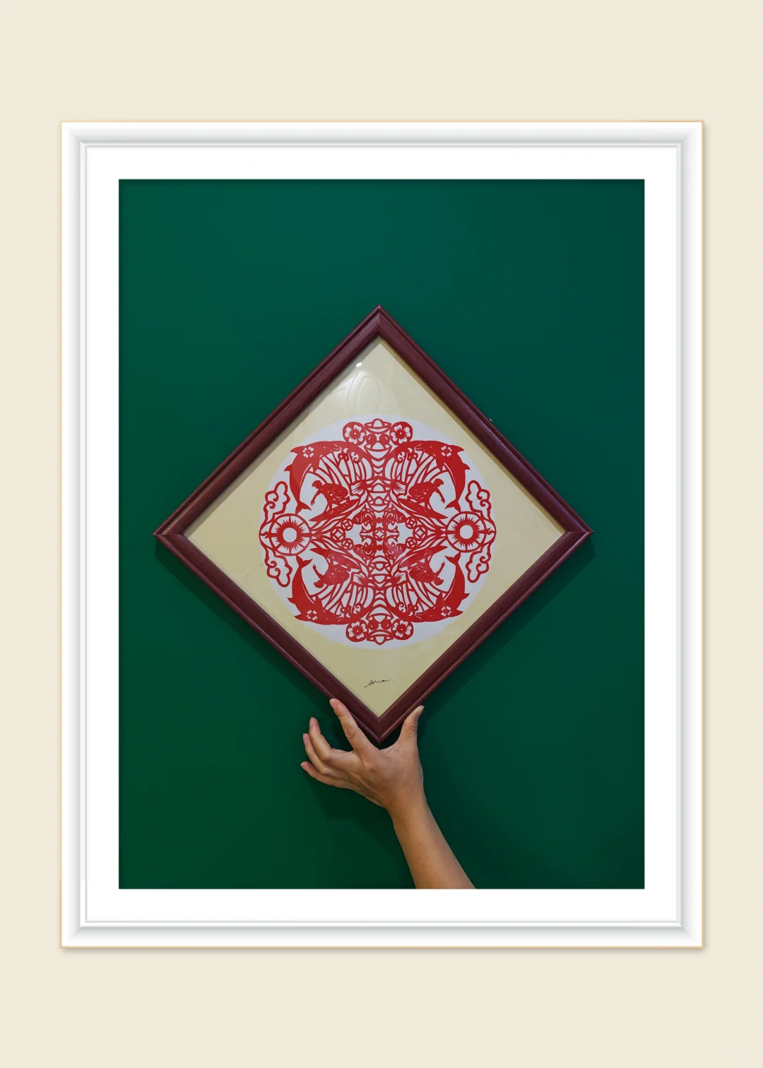 史上第一冲浪剪纸❗❓冲浪之乡+剪纸之乡