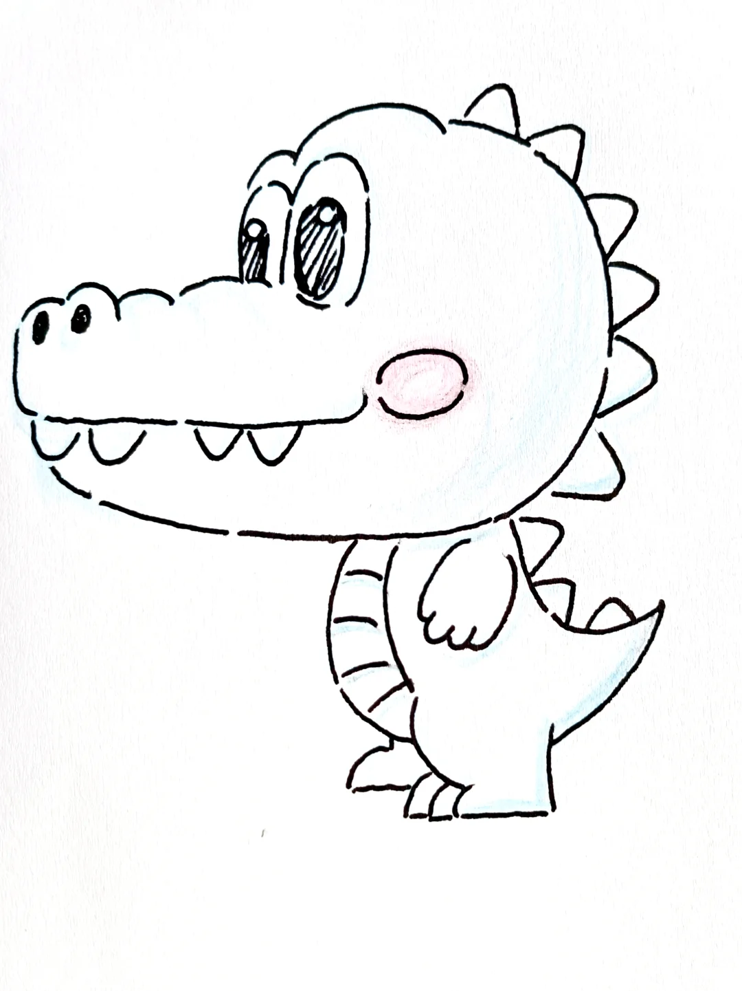 剪纸恐龙?先生来了～