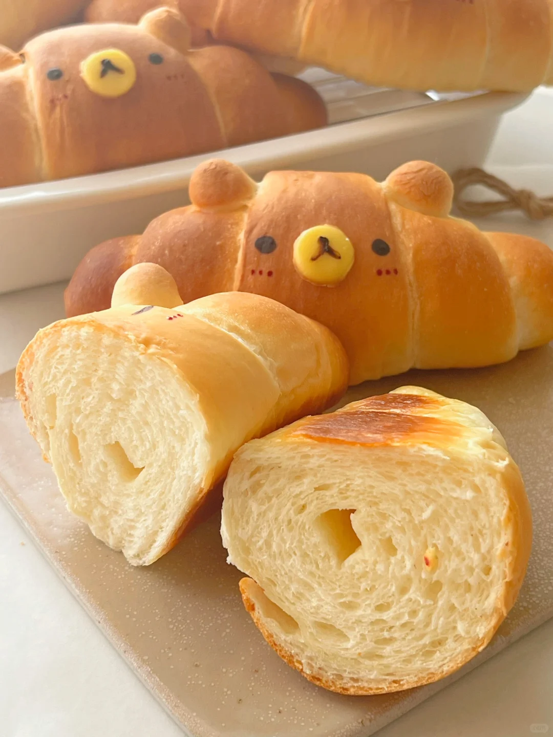 ʕ•ᴥ•ʔ小熊盐面包卷?✨低油糖配方