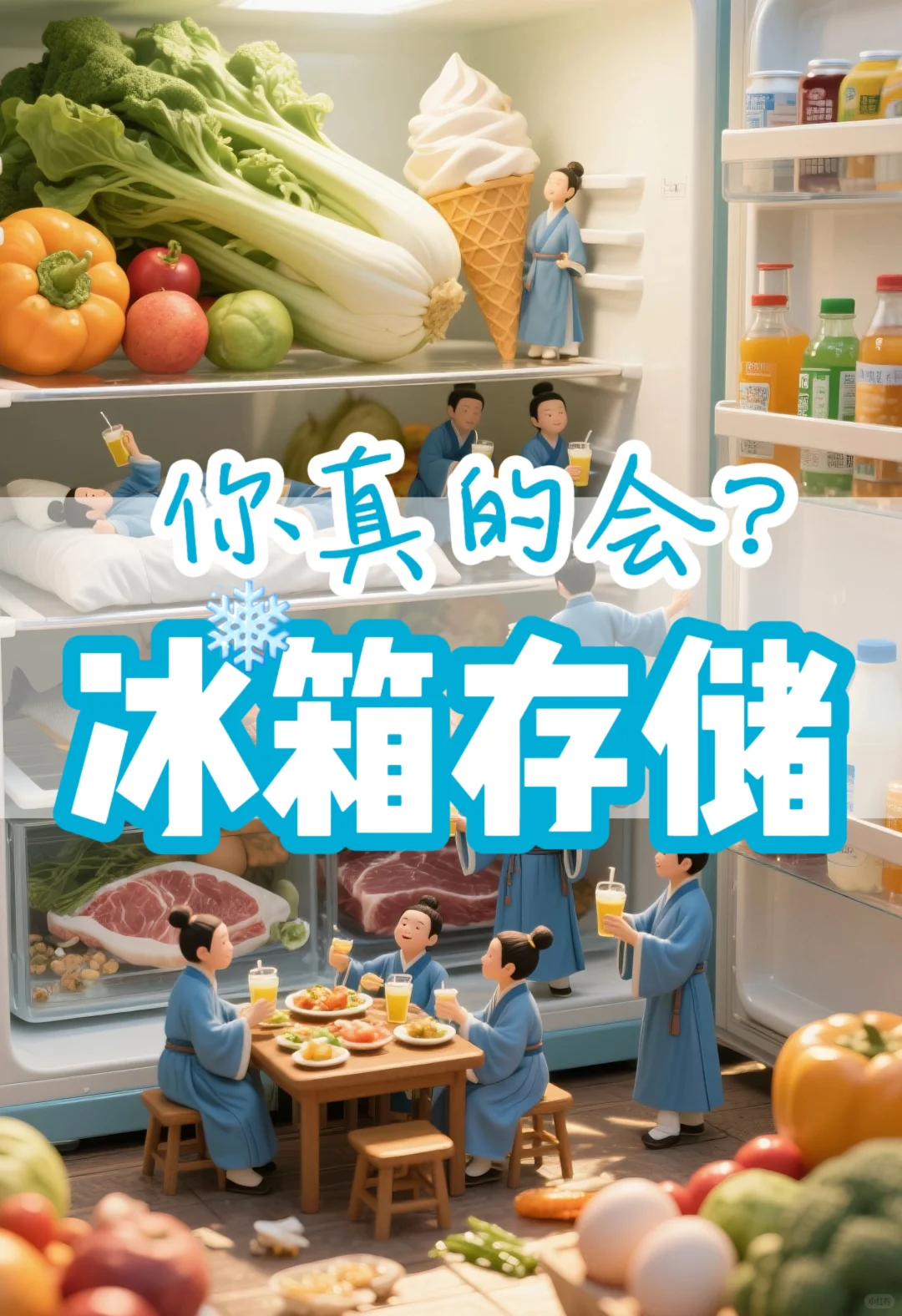 ❄️ 冰箱杀手！食物存储禁忌⚠️