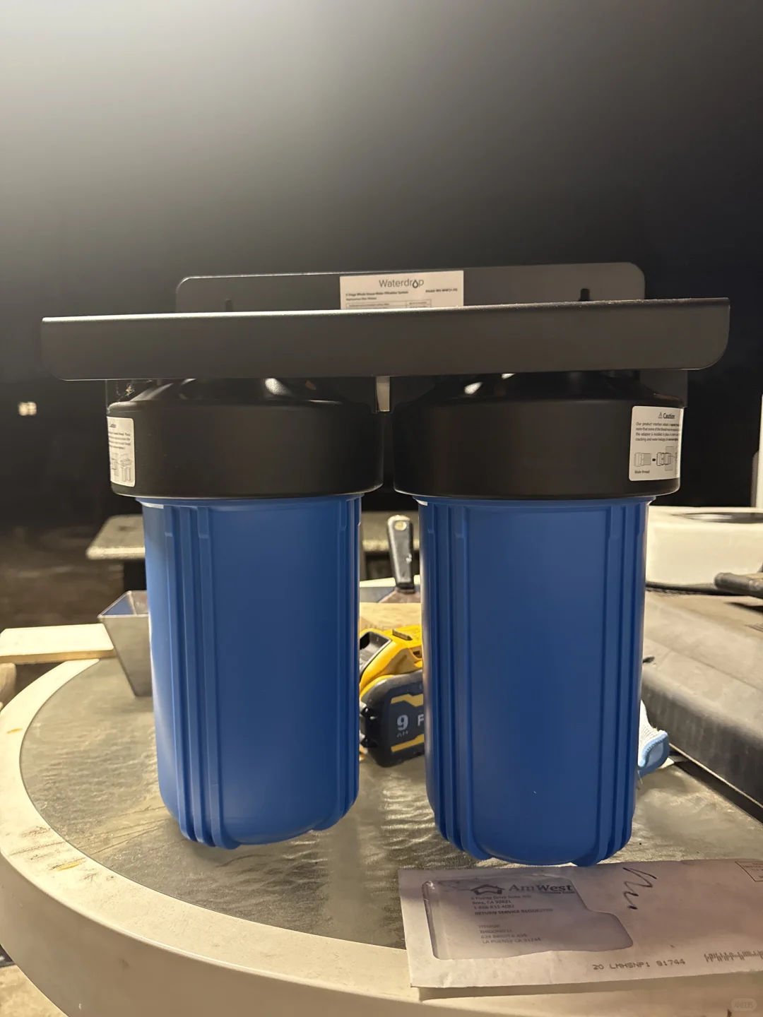 工作日常#安装减压阀# 前置过滤器#