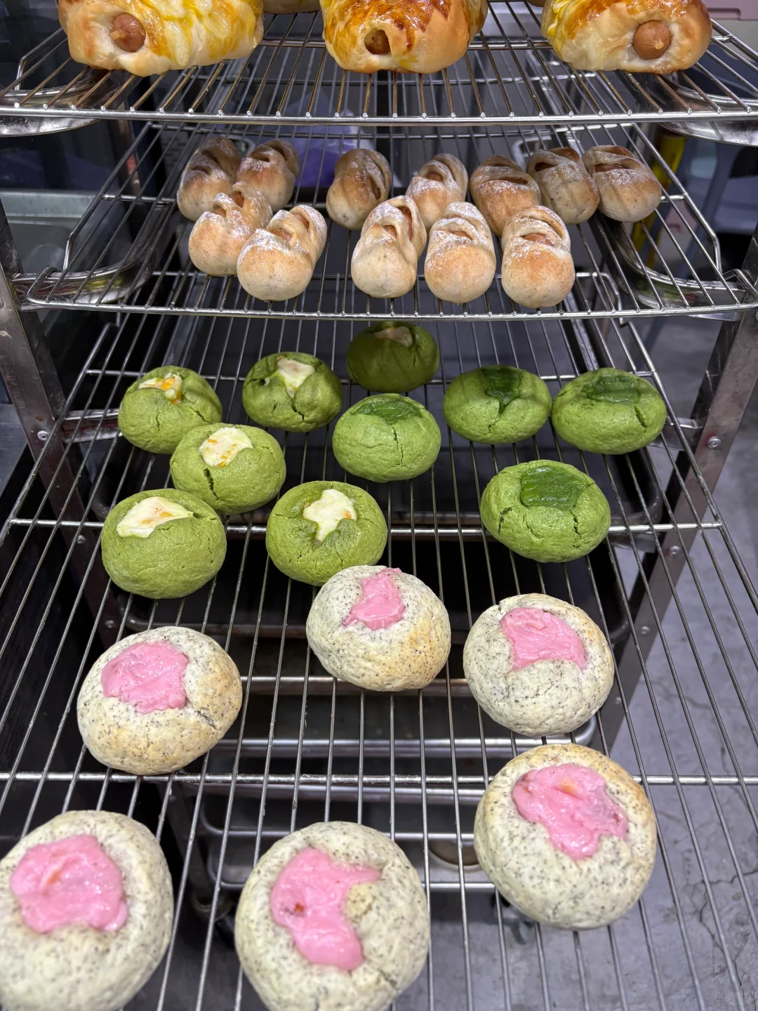 在烘焙店当学徒一天的工作量‼️