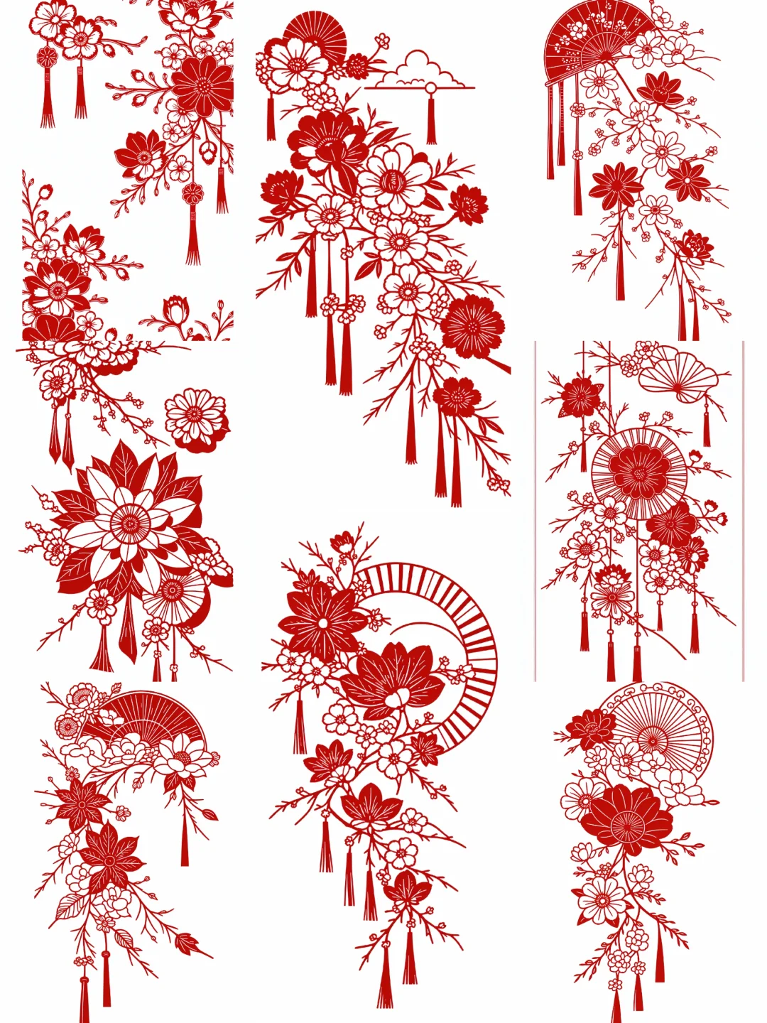 非遗传承｜花?扇剪纸