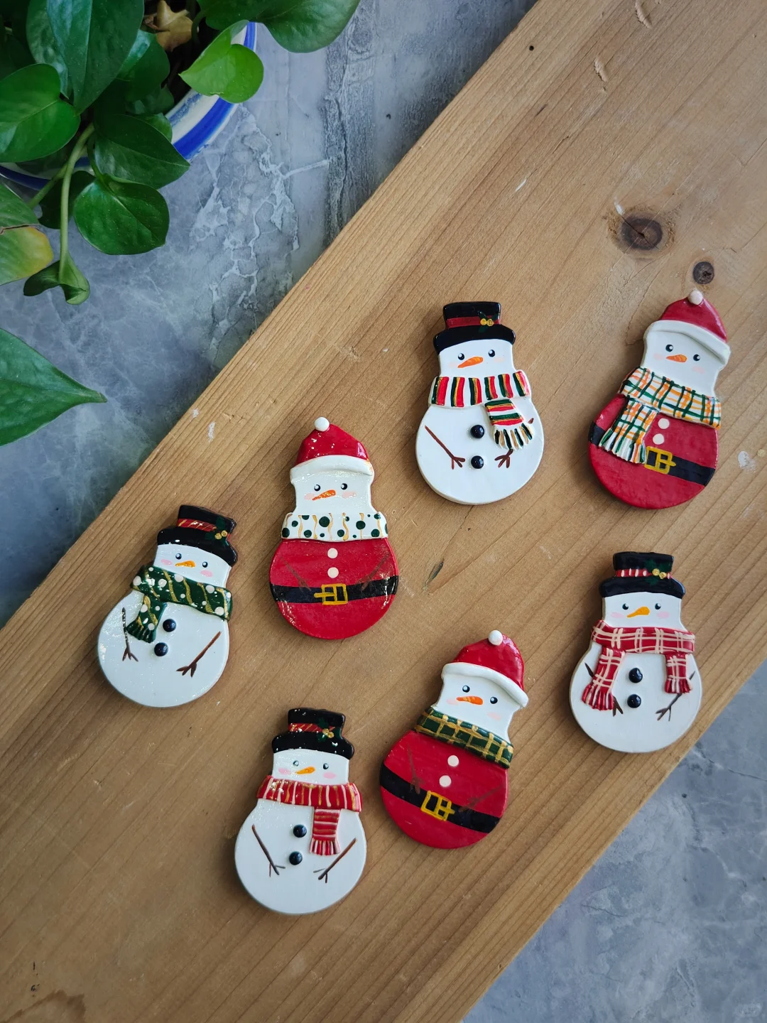 圣诞节冰箱贴｜可爱到犯规的圣诞礼物?