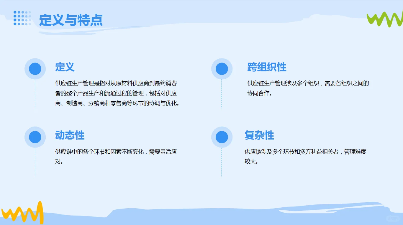 供应链生产管理