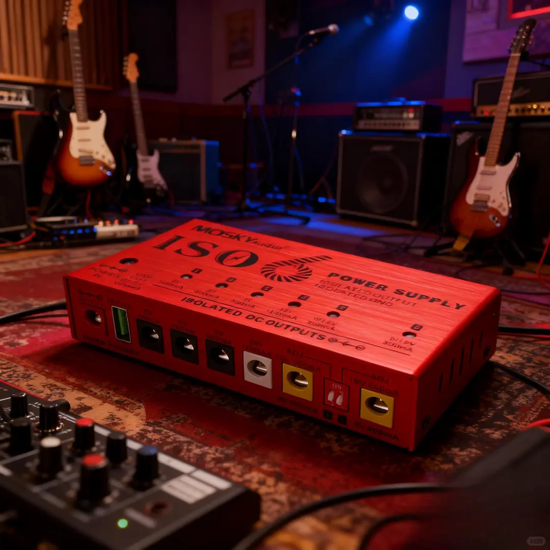 效果器电源就别乱买了，0底噪接口全也就它了