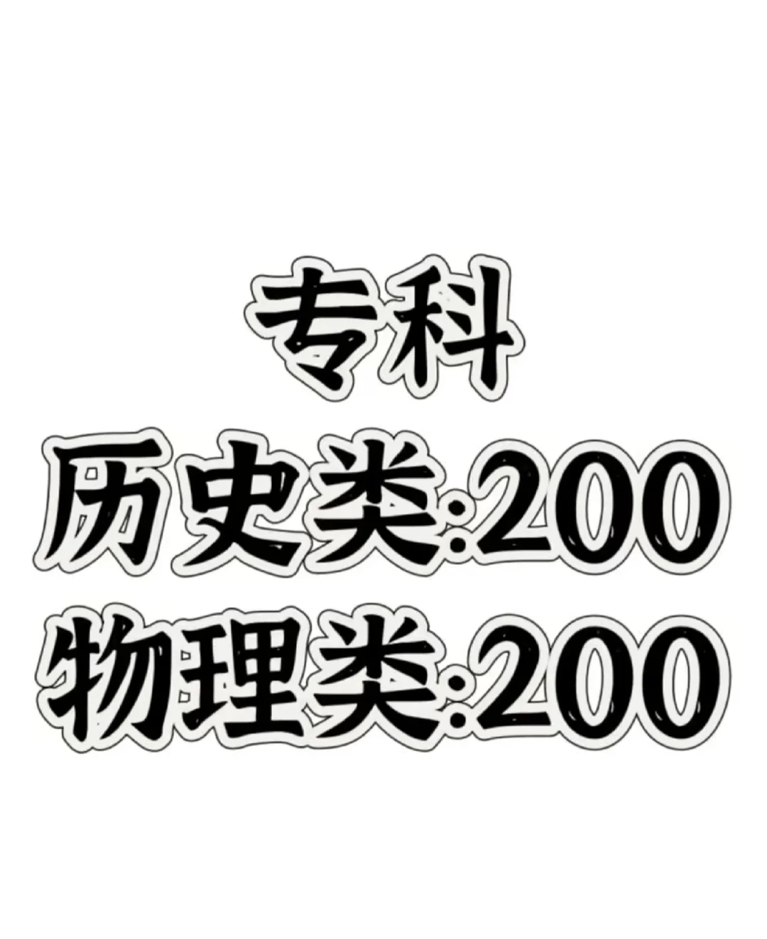 河北高考分数线