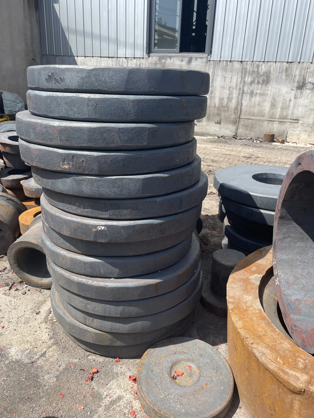 锻造分度盘毛坯 Cr12MoV 钢 + 粗车 数控铣