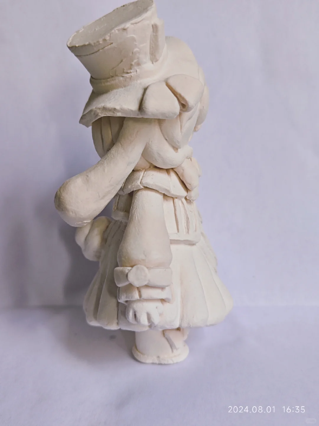 我的天！捏出来的手办