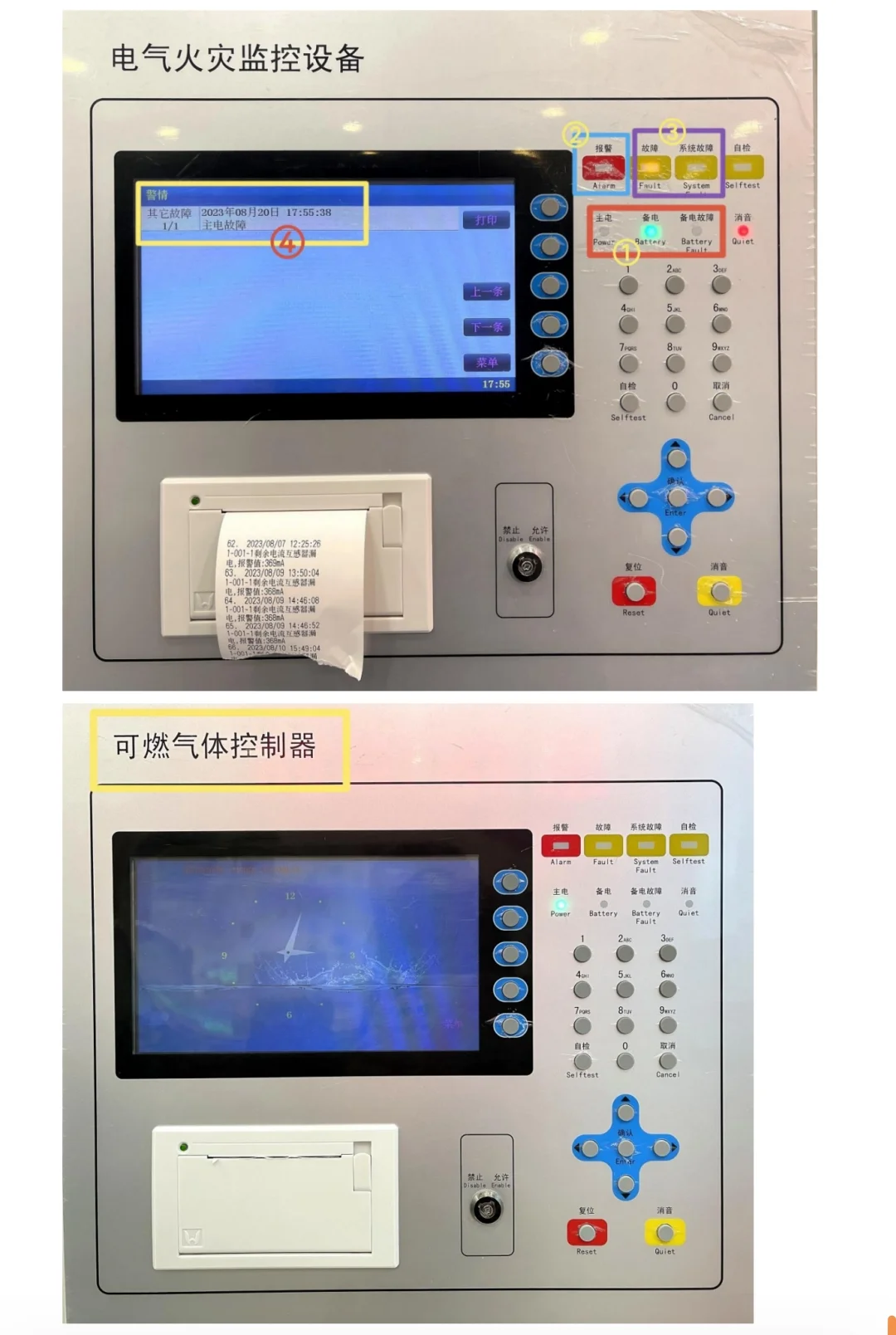 现场设备的指认以及状态判断
