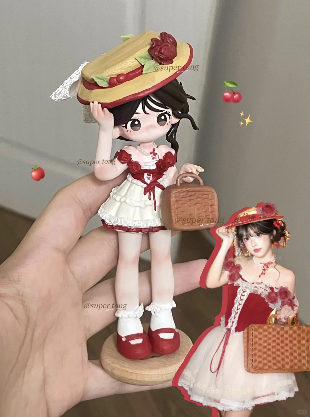 像油画里走出来的?