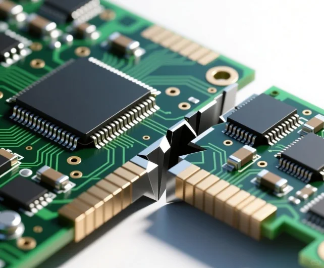 仪器仪表PCB V割设计规范：捷配精度控制