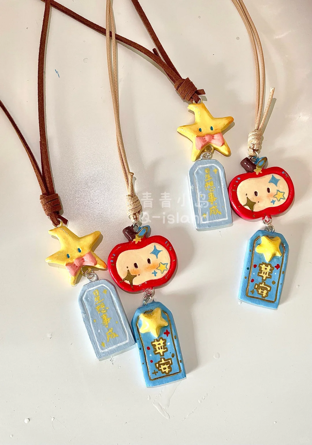 想做“苹安”的石塑粘土材料包，有喜欢的吗