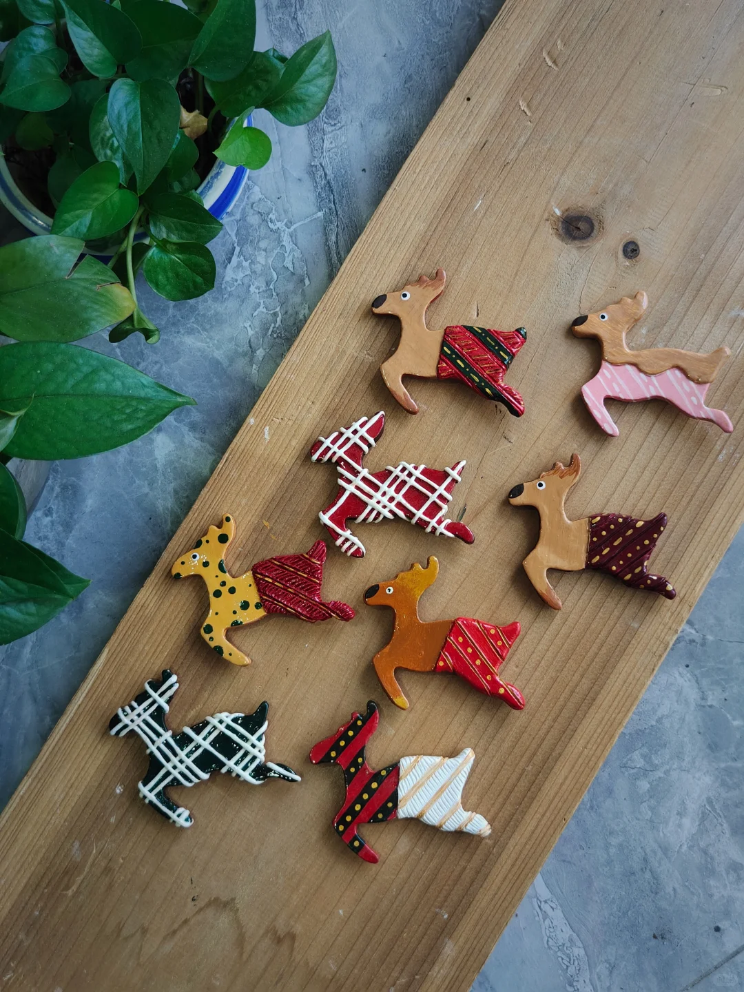 圣诞节冰箱贴｜可爱到犯规的圣诞礼物?