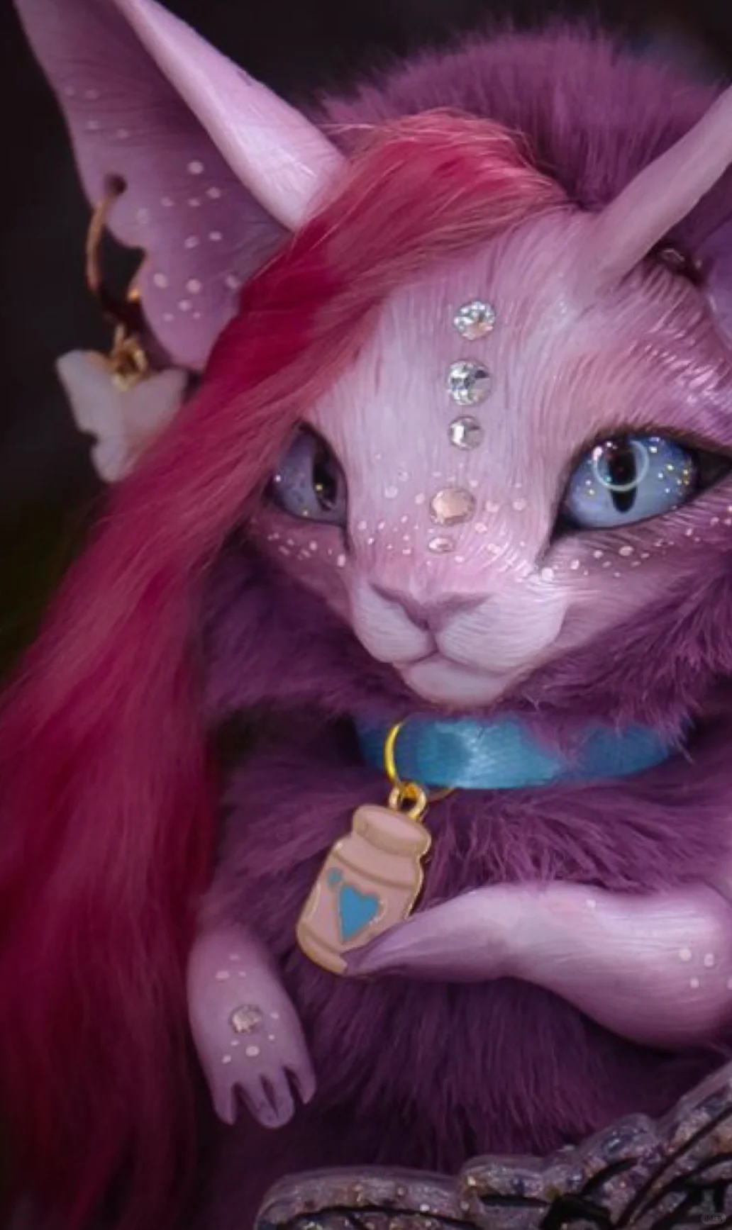 石塑黏土灵猫创意手工雕刻兽偶?-黏土艺术