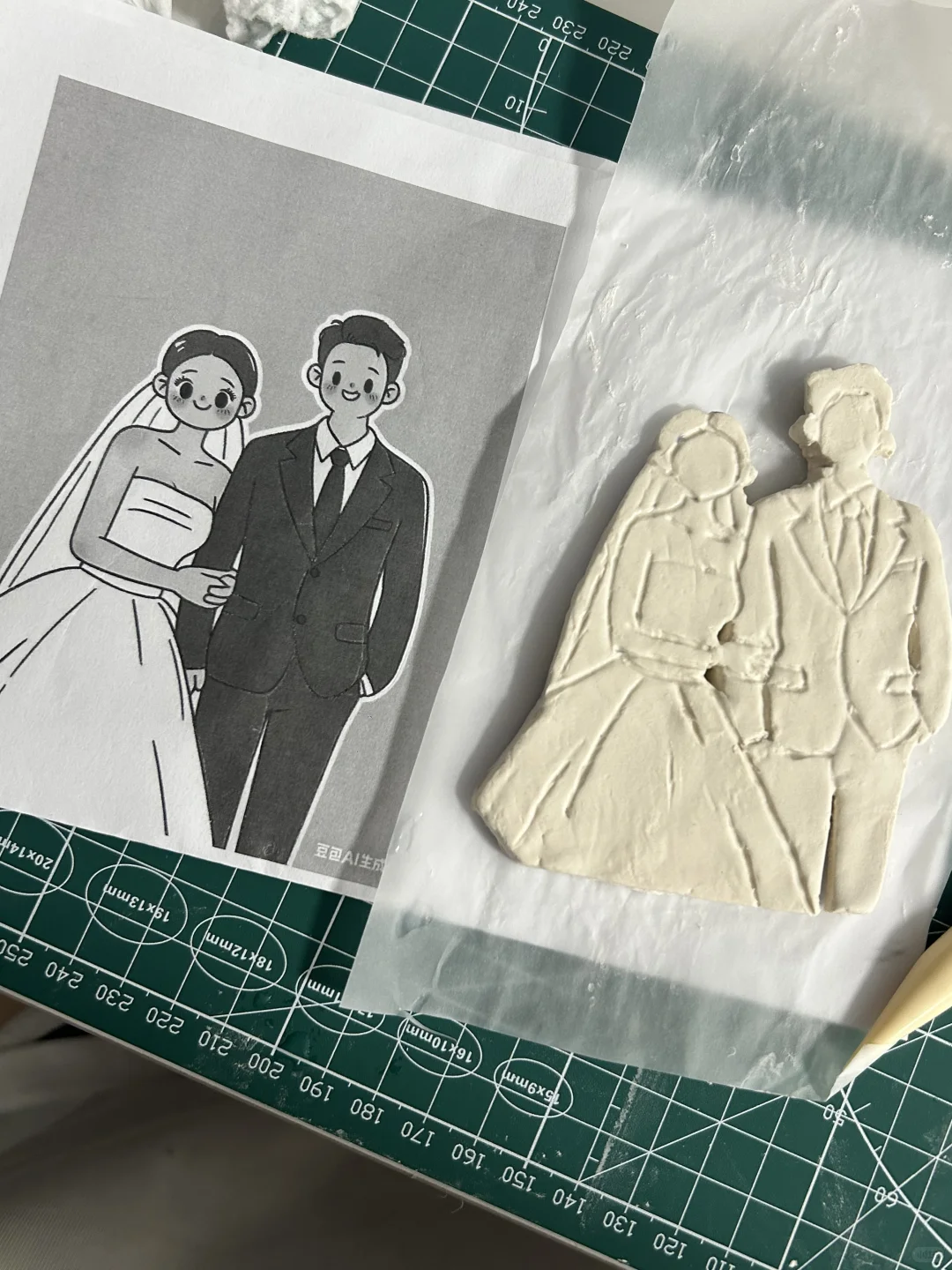 手工友人｜石塑粘土冰箱贴