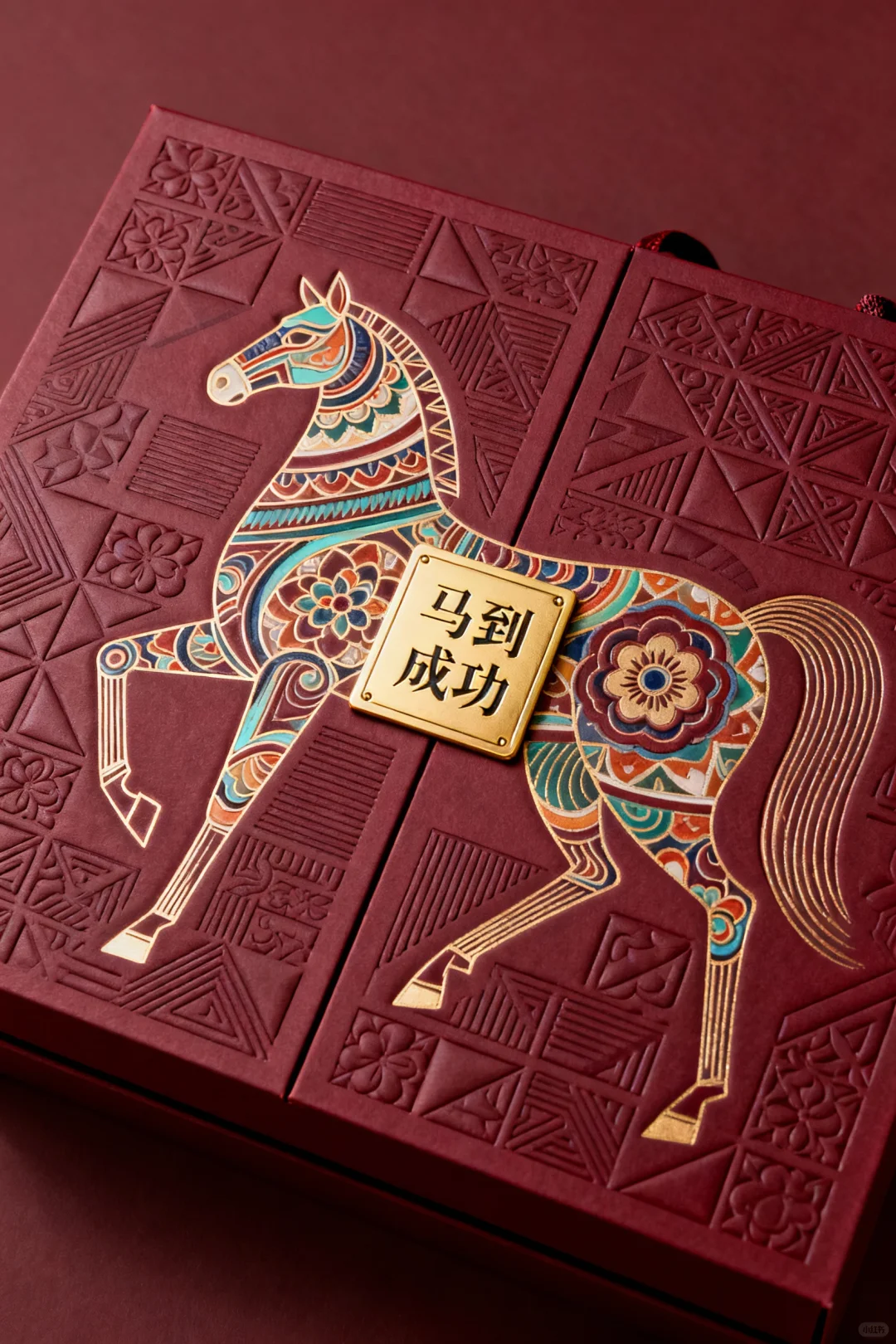 马到成功的礼盒包装设计！