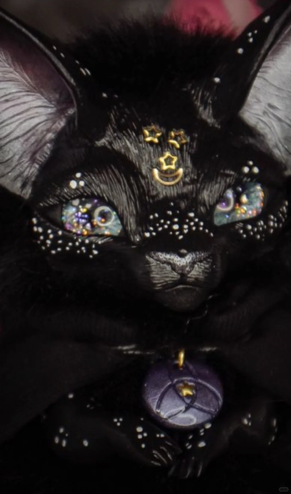 石塑黏土灵猫创意手工雕刻兽偶?-黏土艺术