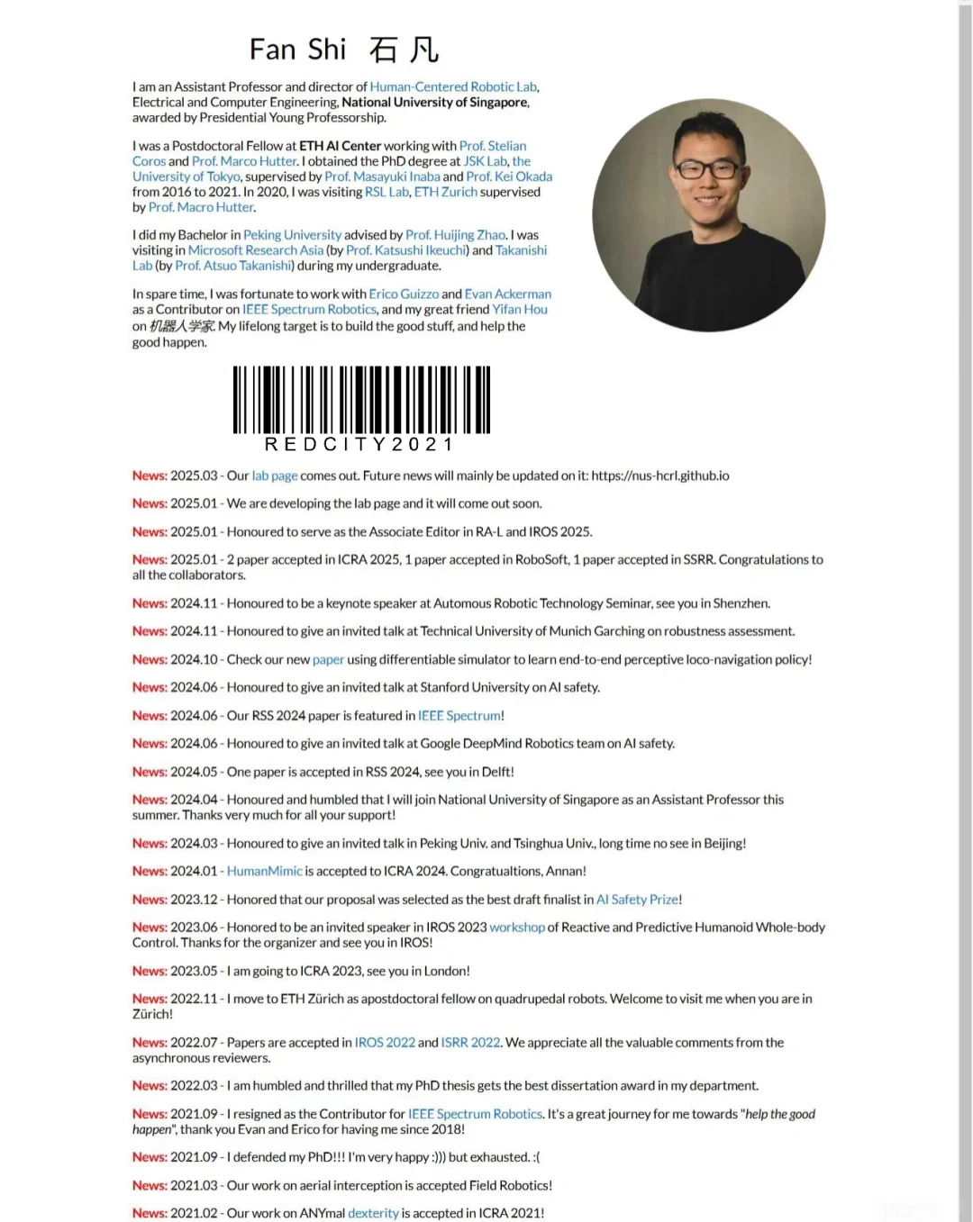 【全奖博士】NUS机器人智能控制PhD名额！方向