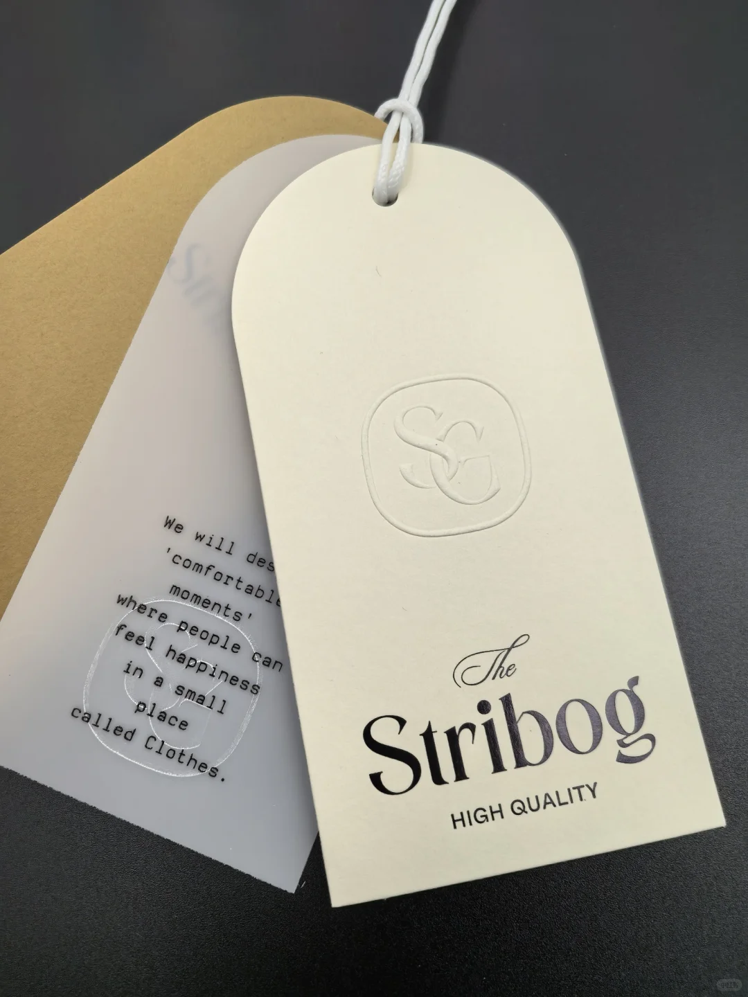 分享一组复古风格的吊牌