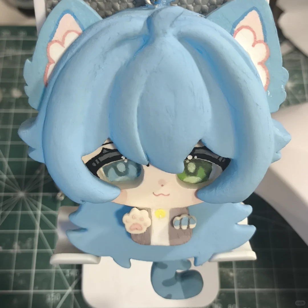 第一次做石塑粘土