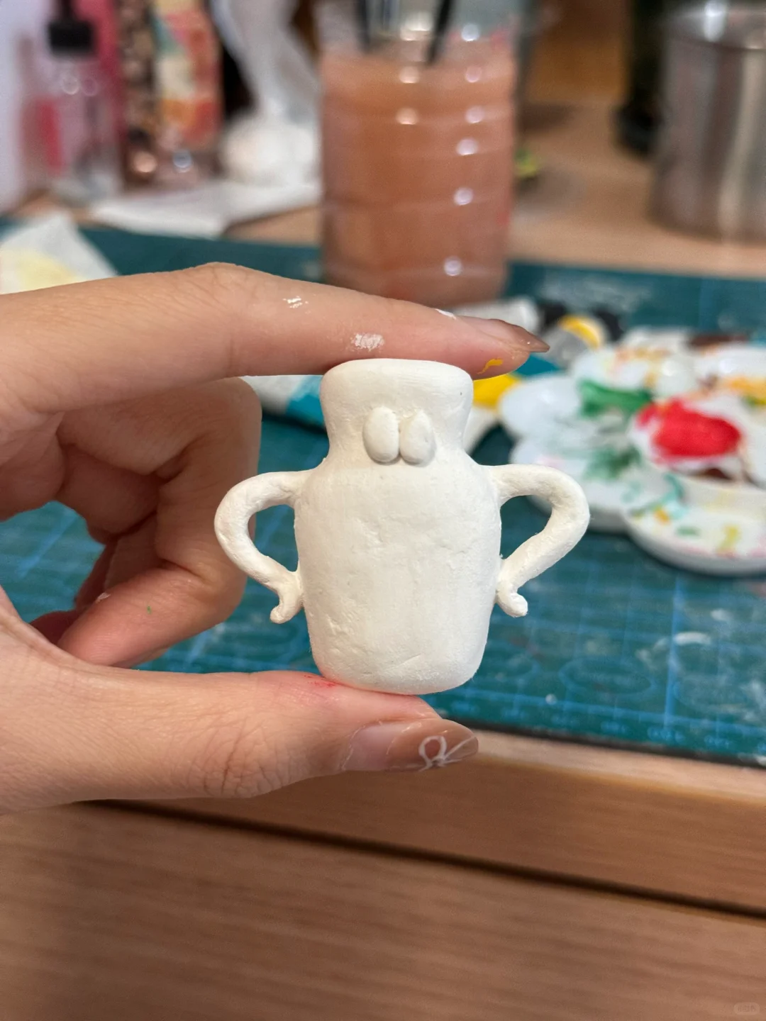 石塑粘土?捏一对儿猫和老鼠冰箱贴！（附教程