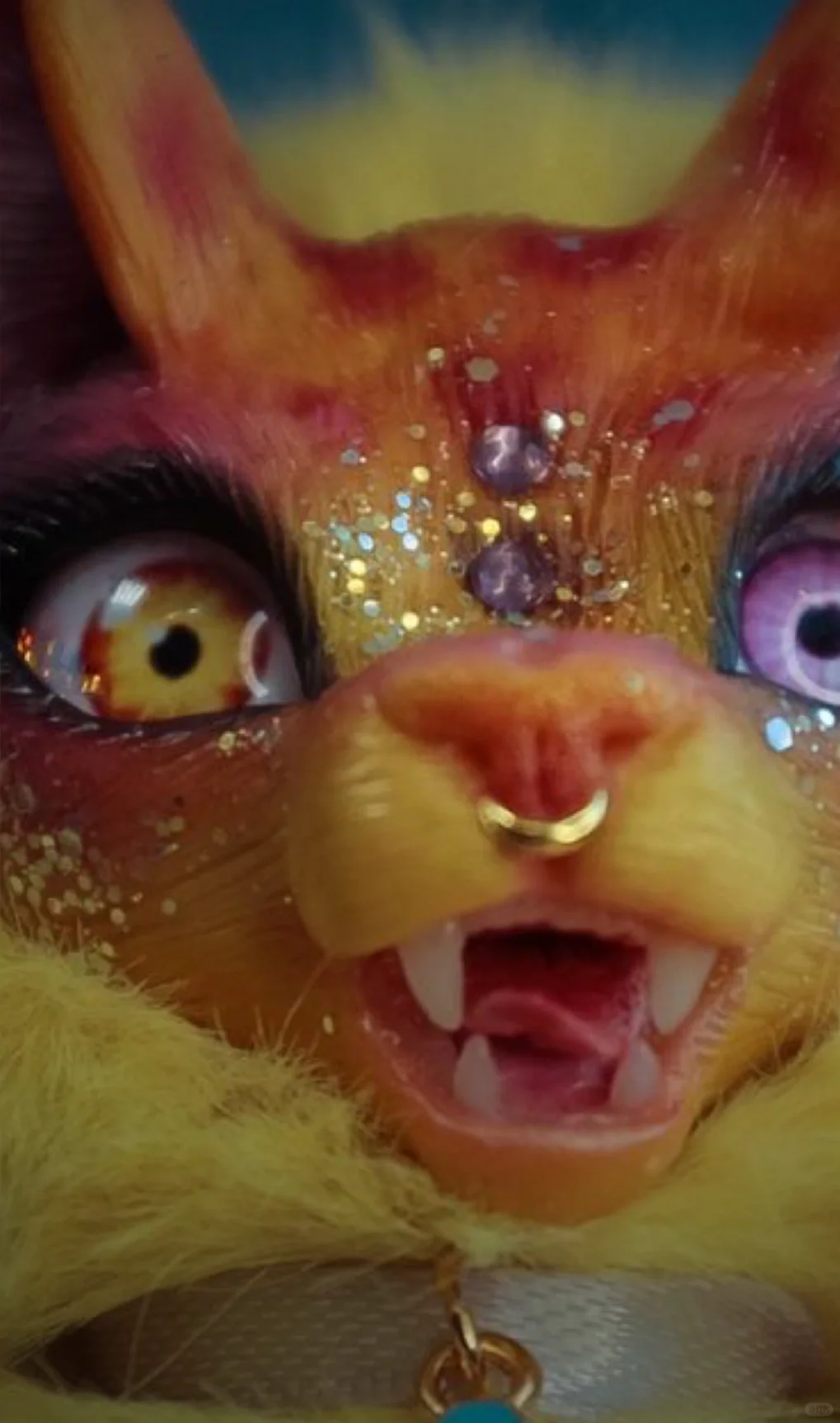 石塑黏土灵猫创意手工雕刻兽偶?-黏土艺术