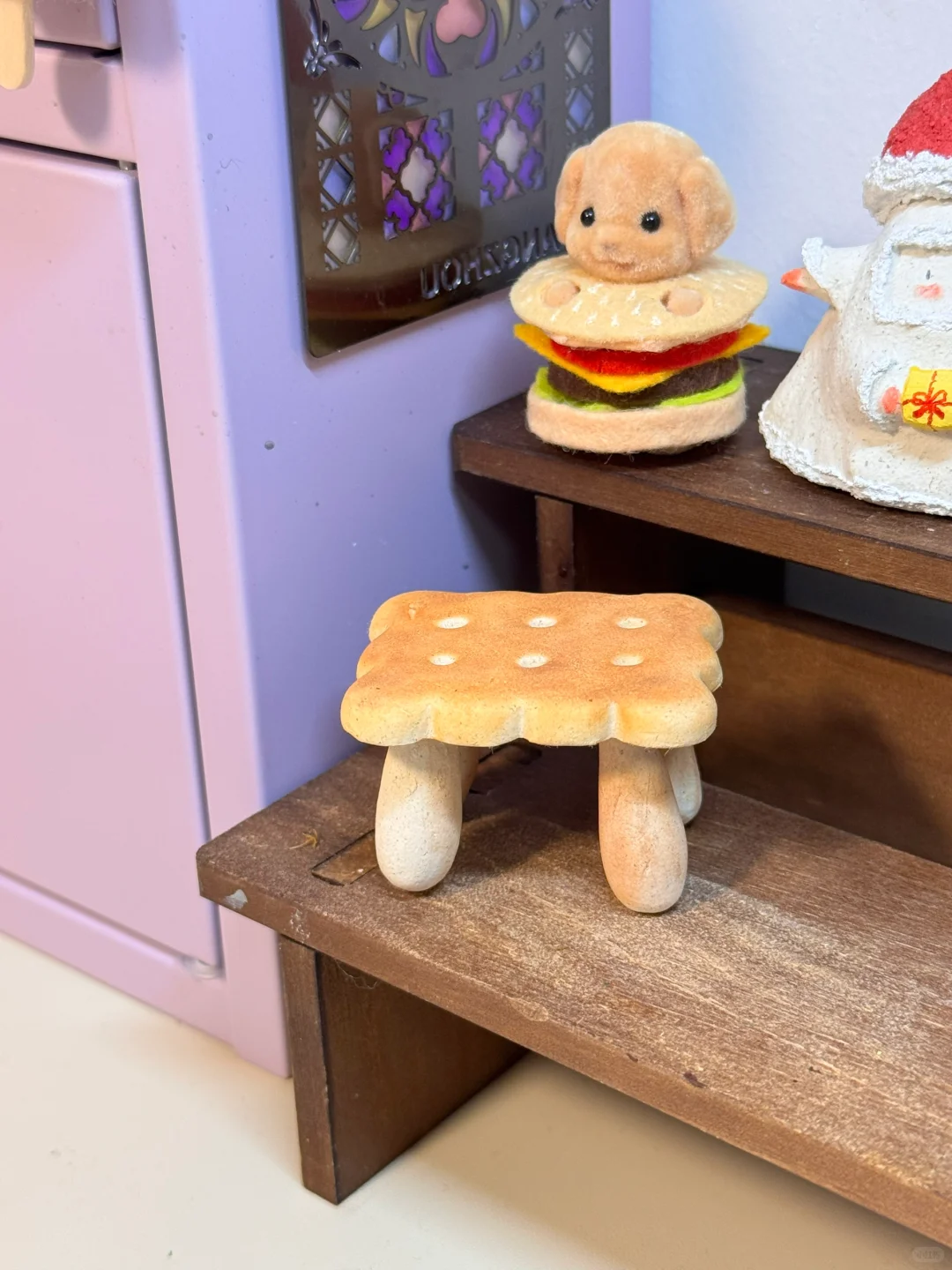 ✨一块圆润的小饼干凳?！超简单有手就会～