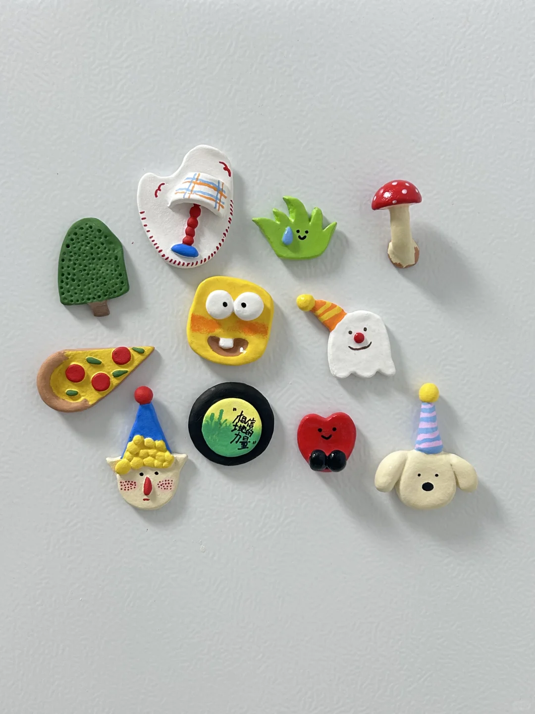 手工友人｜石塑粘土冰箱贴